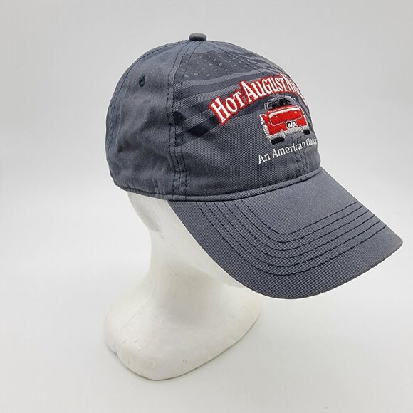 Reno Sparks Nevada Hot August Nights Flag Strapback Hat Cap Ouray Sportswear - Picture 1 of 5